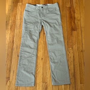 Burberry Brit Vintage 31R Regular Khaki / Tan Toned Pants, Designer Pants